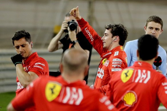 A Vettel körrekordját megjavító Leclerc indulhat az élről Bahreinben