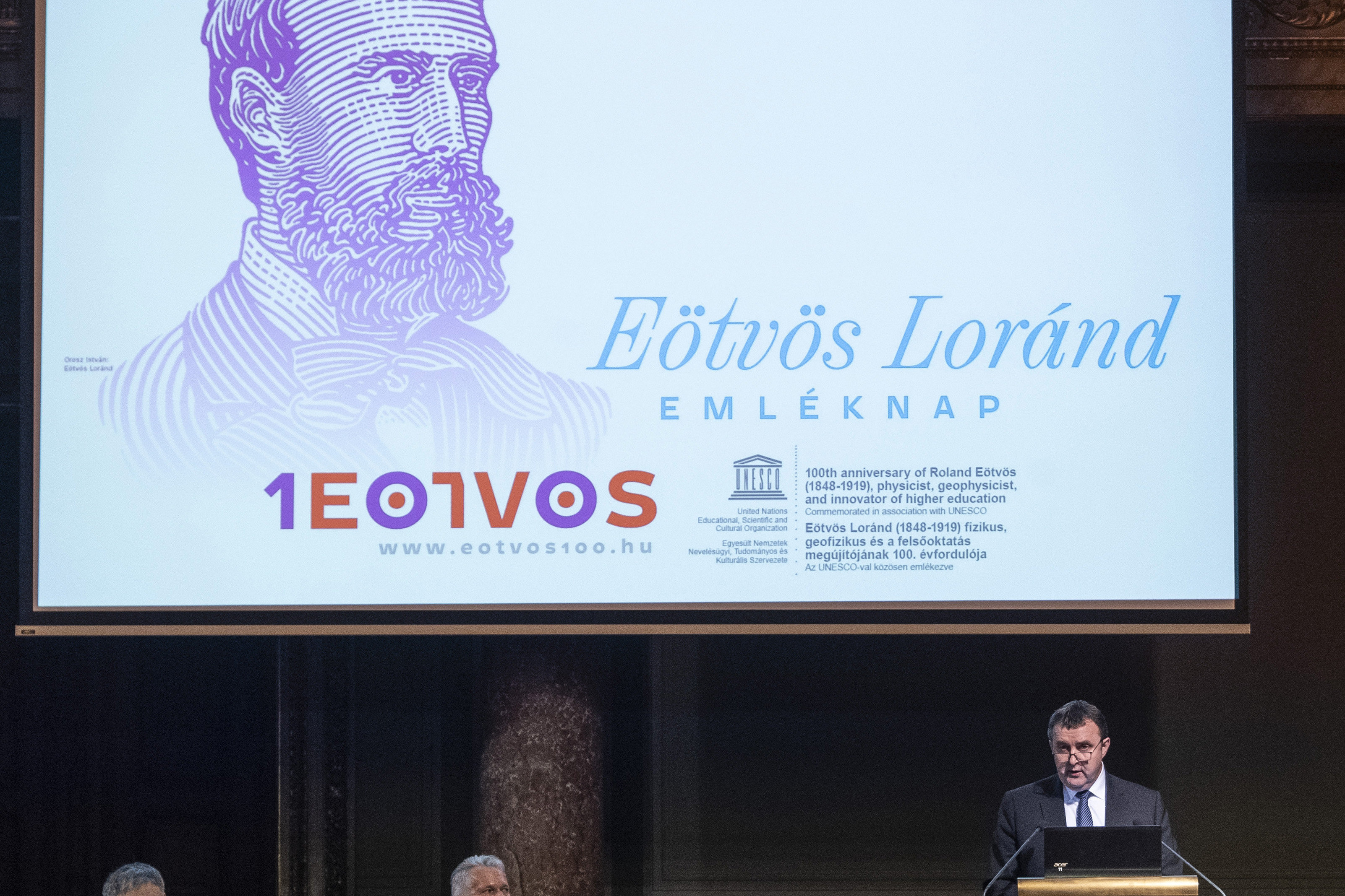 Eötvös Loránd-emléknap a Magyar Tudományos Akadémián