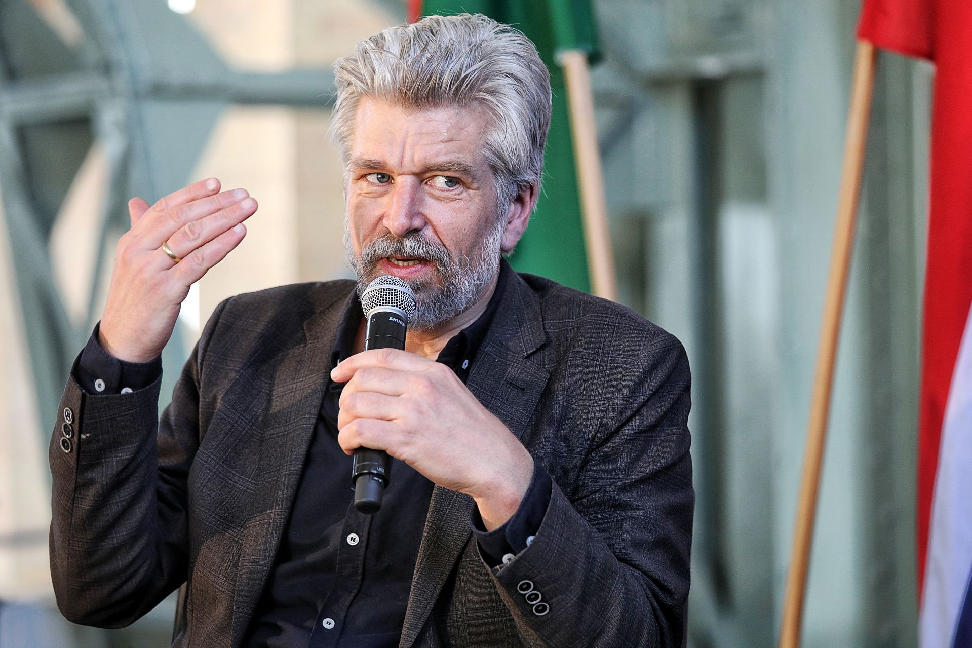 Fotó: MH/Papajcsik Péter Karl Ove Knausgard