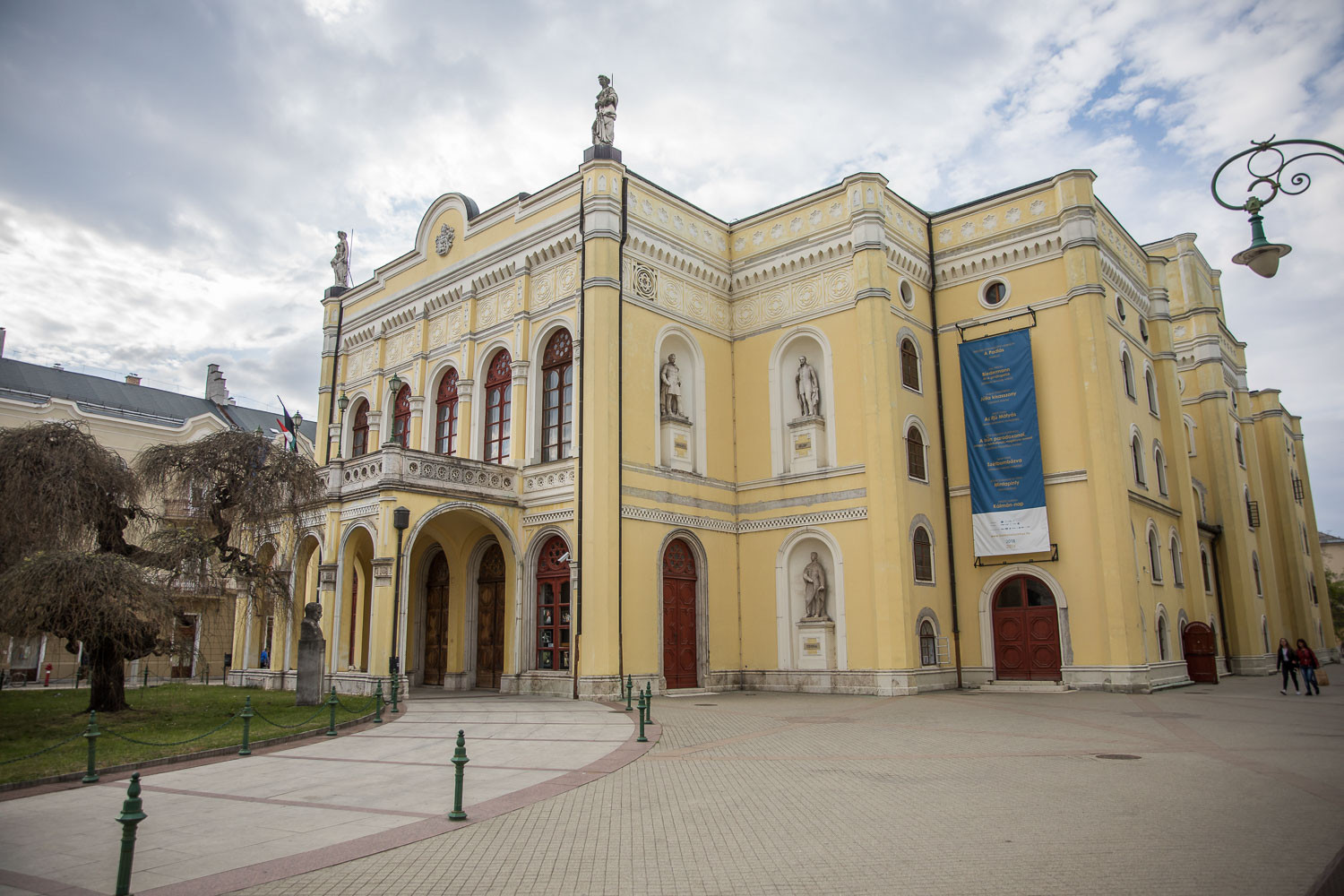Fotó: MH/Papajcsik Péter A színház épülete az alagsortól a tetőig megújul