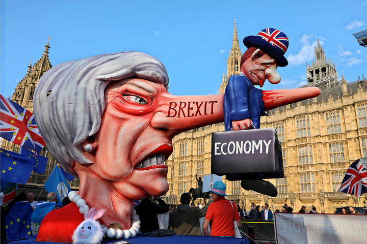 Fotó: AFP/Isabel Infantes A Brexit elhalasztását javasolta Theresa May