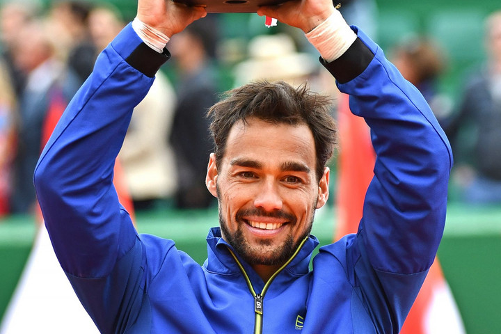 Fotó: AFP/Yann Coatsaliou A Nadalt is legyőző olasz Fognini egymillió eurót nyert Monacóban