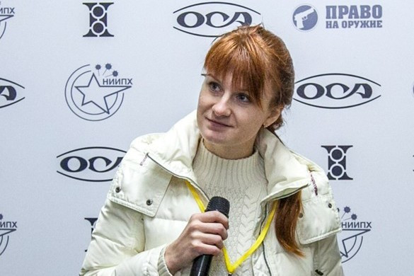 Fotó: AFP/STR Másfél év börtönt kapott Washingtonban az összeesküvéssel vádolt Marija Butyina