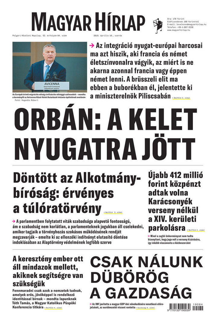 52. évfolyam 84. szám