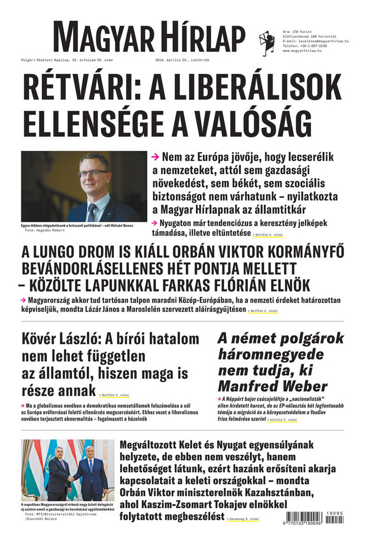 52. évfolyam 95. szám