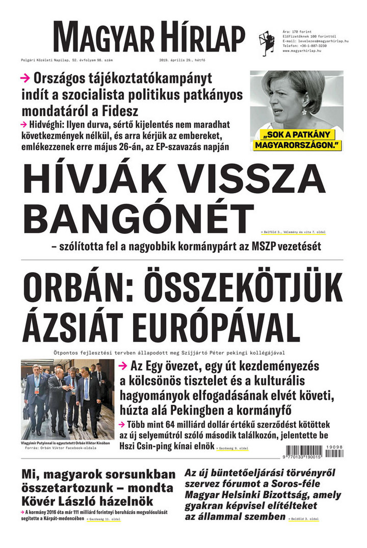 52. évfolyam 98. szám