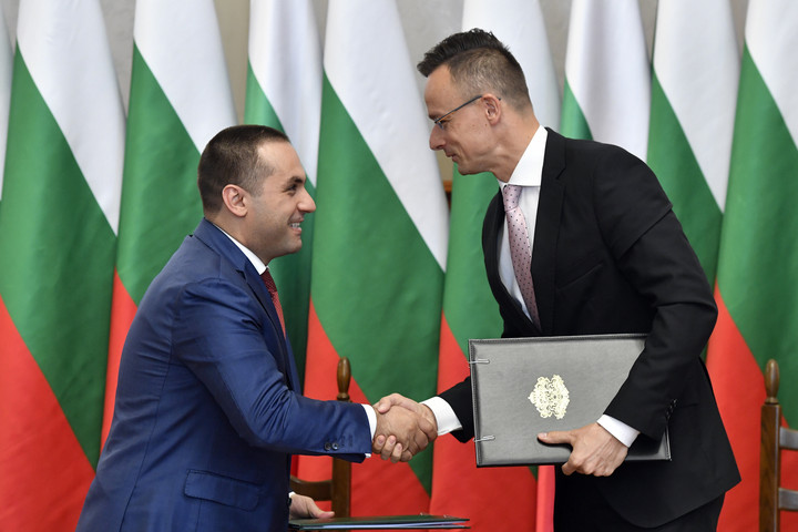 Fotó: MTI/Máthé Zoltán Szijjártó Péter: Az energetika határozza meg a magyar-bolgár kapcsolatokat