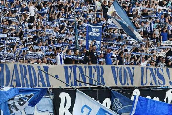 Fotó: rbb24.de „Egy közülünk!” - Így üzentek Dárdai Pálnak a Hertha-szurkolók