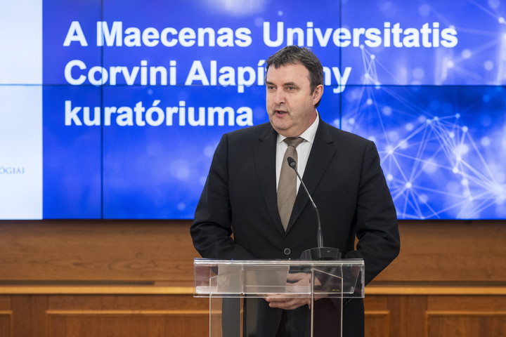 Fotó: MTI/Mónus Márton Palkovics: Célegyenesben a Corvinus modellváltása