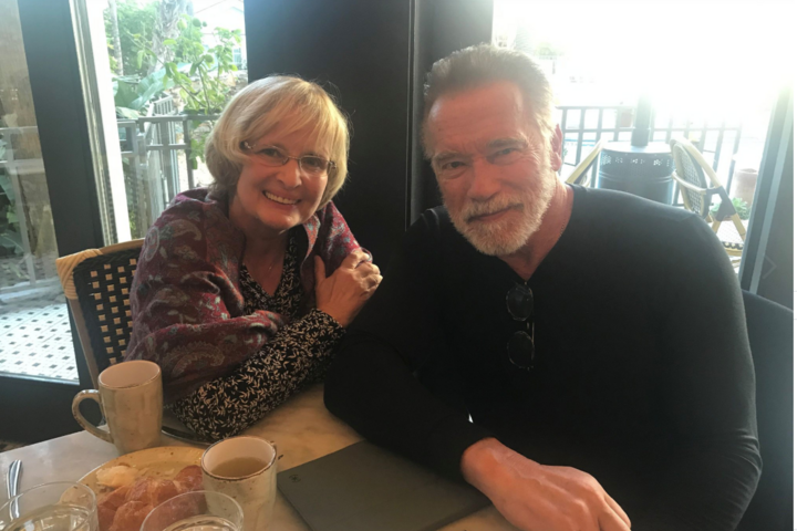 Fotó: Facebook Arnold Schwarzeneggerrel találkozott Havas Ágnes