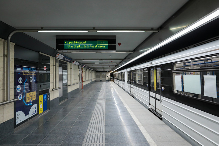 Folytatódik az M3-as metróvonal felújítása