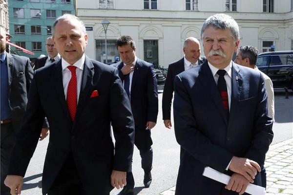 Fotó: MTI/Filep István Kövér László: Az ausztriai magyar közösség ma is nélkülözhetetlen kapocs Magyarország és Ausztria között