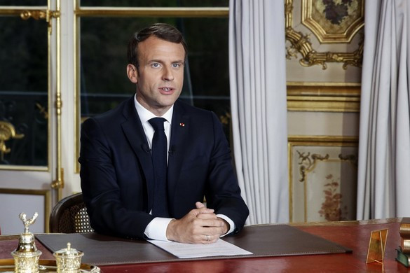 Fotó: AFP/Pool/Yoan Valat Macron fogadta az Iszlám Állam ellen harcoló szíriai kurdok delegációját