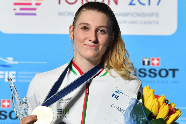 Már nem fél  a kiélezett  csatáktól  a tinédzser  Muhari Eszter