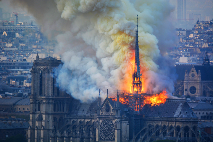 A műkincsek 90 százalékát sikerült kimenteni a Notre-Dame-ból