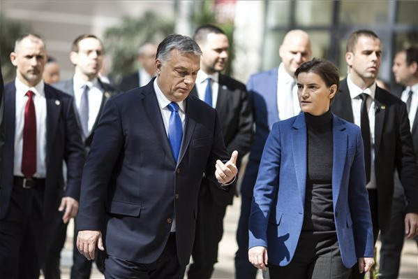 Fotó: MTI/Miniszterelnöki Sajtóiroda Orbán Viktor: Szerbia mielőbbi uniós tagsága minden EU-tagország érdeke