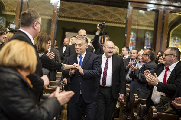 Fotó: MTI/Miniszterelnöki Sajtóiroda Csak a Fidesz-KDNP képes kellő súllyal képviselni Magyarországot