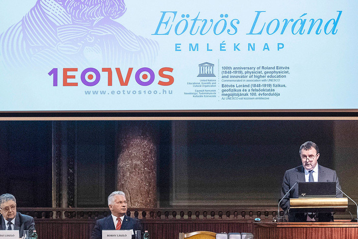 A fizika egyik fejedelmére emlékeztünk