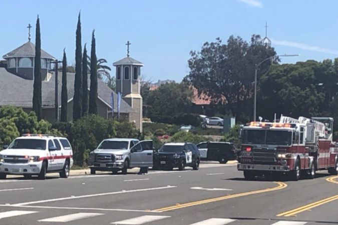 Fotó: LA Times/KTLA Lövöldözés volt egy dél-kaliforniai zsinagógában