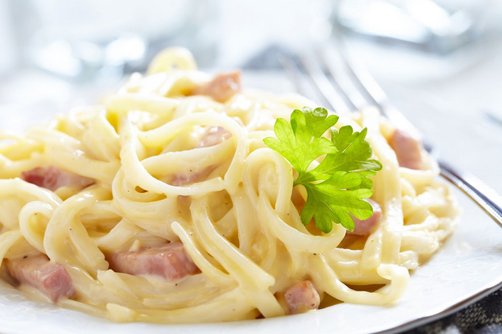 Fotó: Mindmegette.hu Húsvéti maradékból is készülhet finom sonkás spagetti