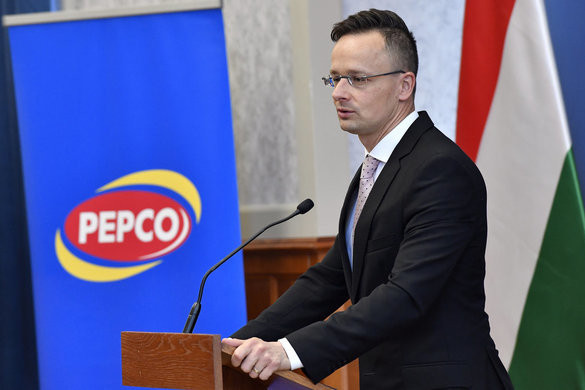 Fotó: MTI/Máthé Zoltán Szijjártó Péter: Komoly logisztikai beruházást hoz Magyarországra a Pepco
