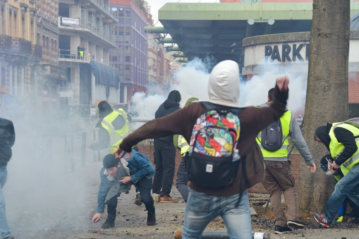 Fotó: AFP Toulouse-ban összetűzések voltak