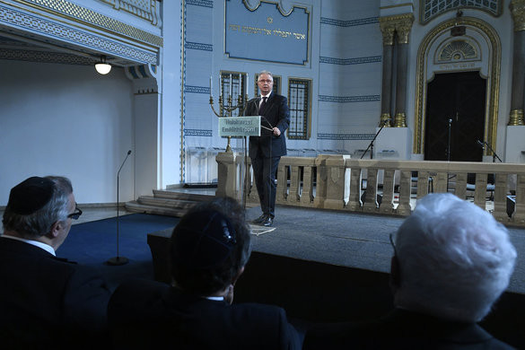Fotó: MTI/Koszticsák Szilárd Trócsányi: A magyar kormány nemet mond az antiszemitizmusra