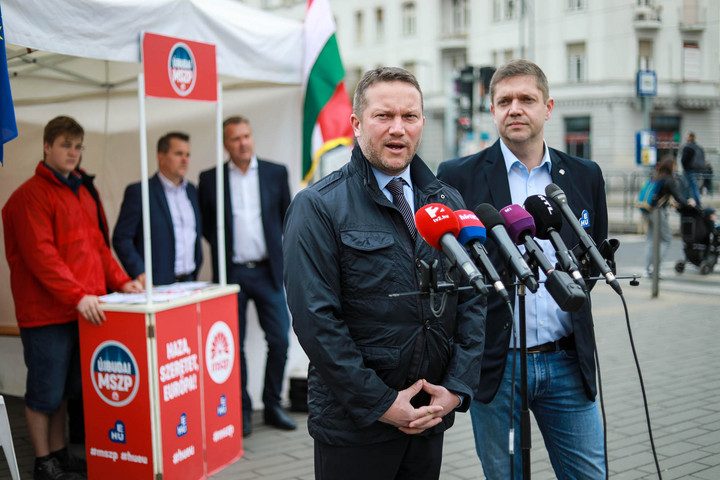 Fotó: MH/Hegedüs Róbert Beismerte az MSZP elnökségi tagja, hogy Soros irányít a baloldalon
