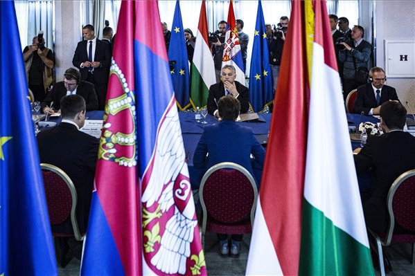 Orbán Viktor a szerb és a magyar kormány ötödik csúcstalálkozóján