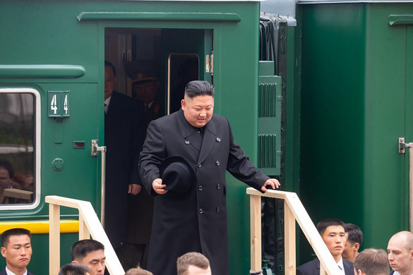 Megérkezett Oroszországba Kim Dzsong Un páncélvonata