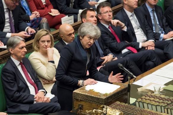 Olyan történt a brit alsóházban, amire huszonöt éve nem volt példa