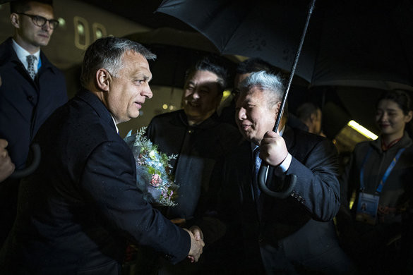 Orbán Viktor megérkezett Kínába