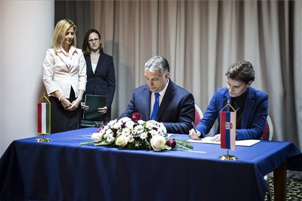 Orbán Viktor a szerb és a magyar kormány ötödik csúcstalálkozóján