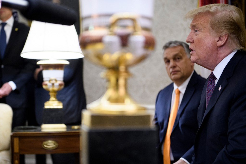 Orbán Viktor és Donald Trump találkozója
