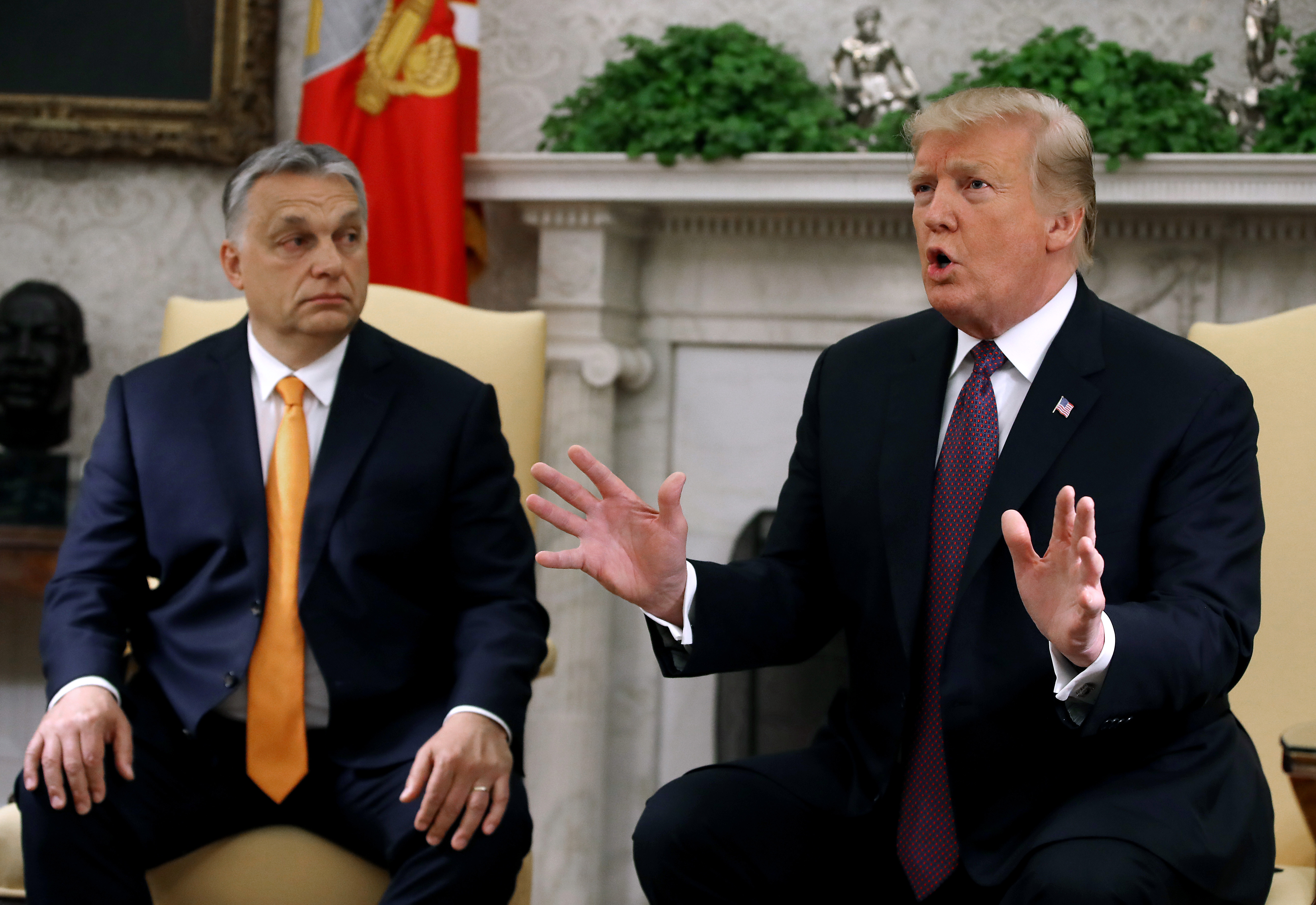 Orbán Viktor és Donald Trump találkozója