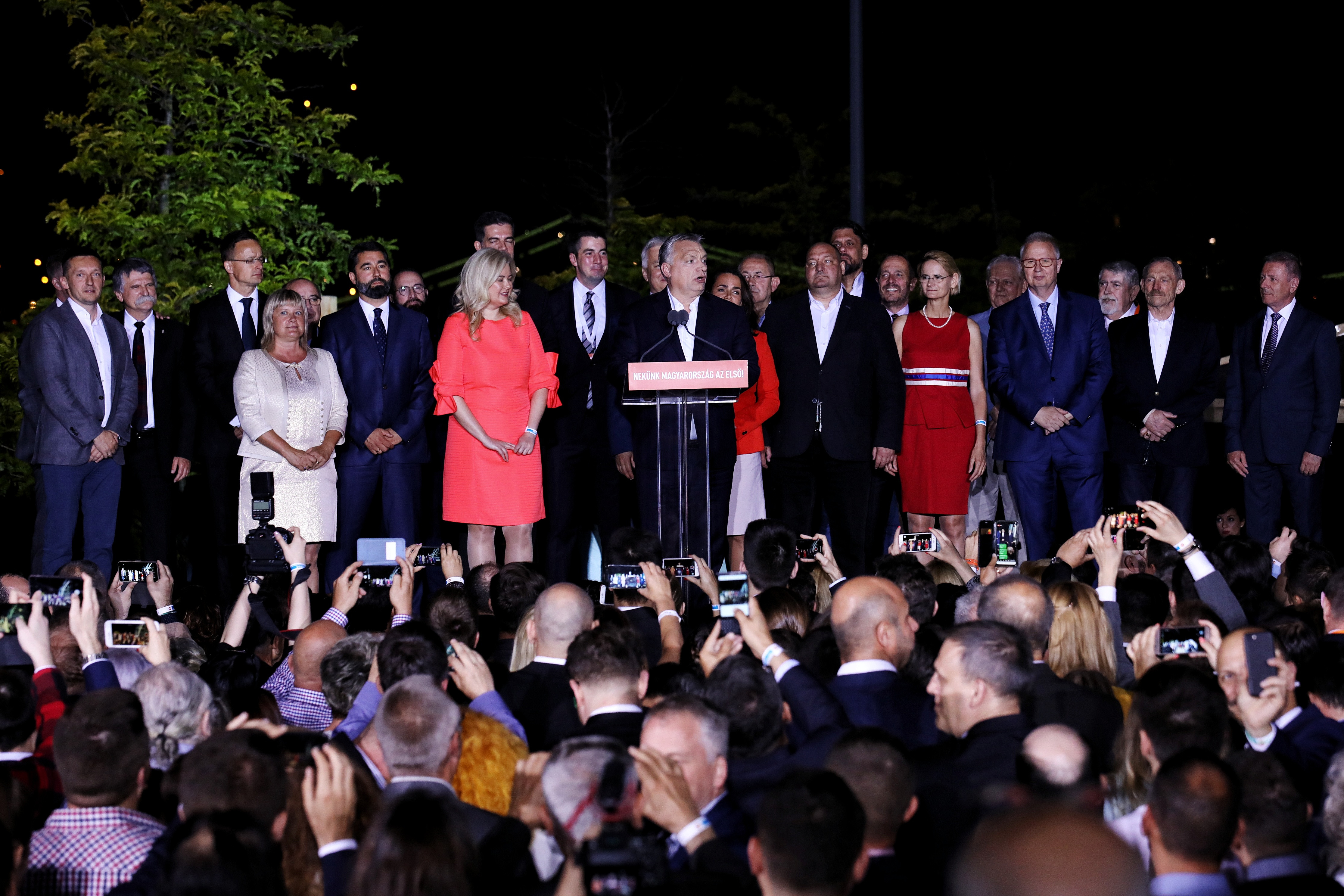 Orbán EP-választási beszéde