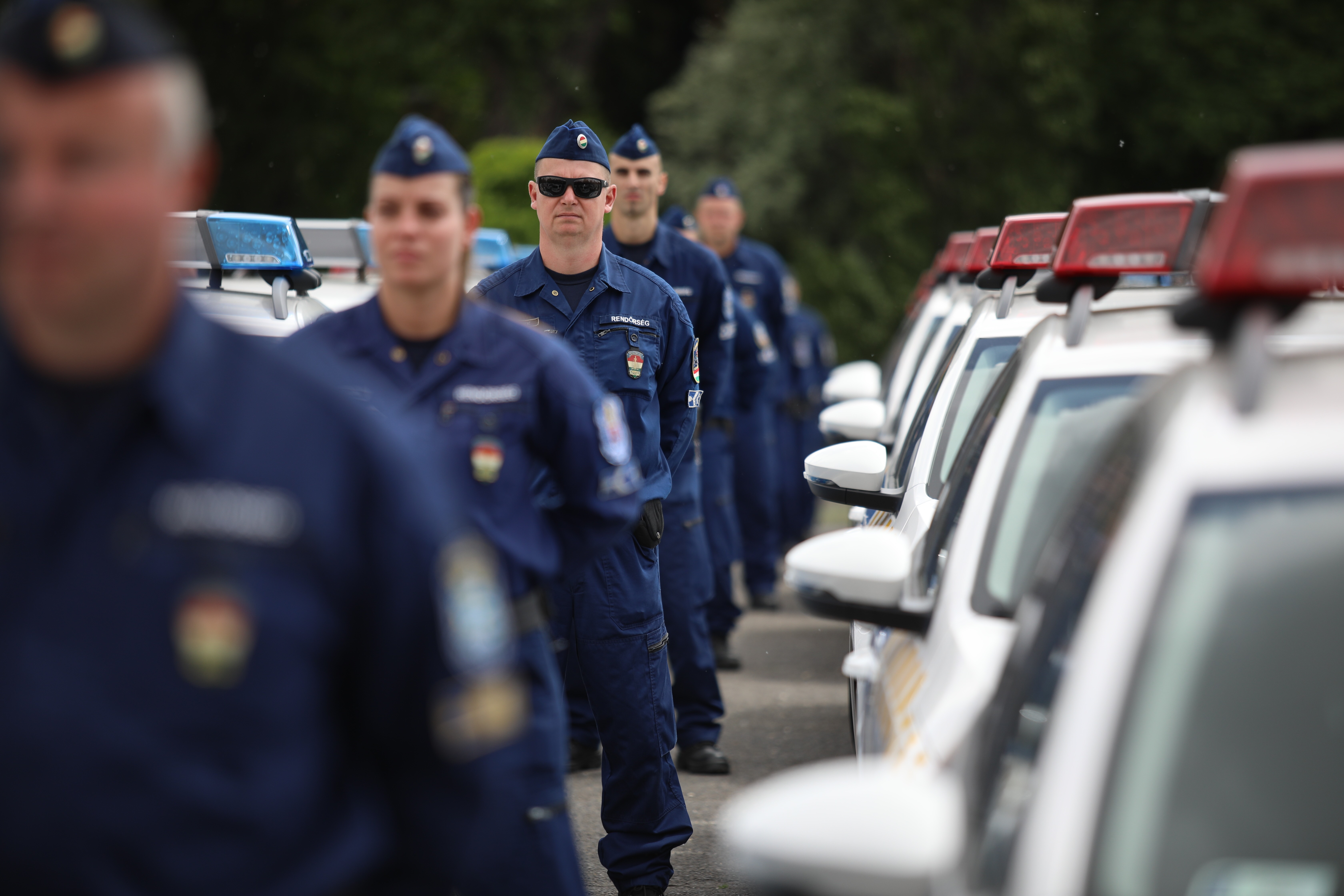 Ötszáz új autót kapott a rendőrség
