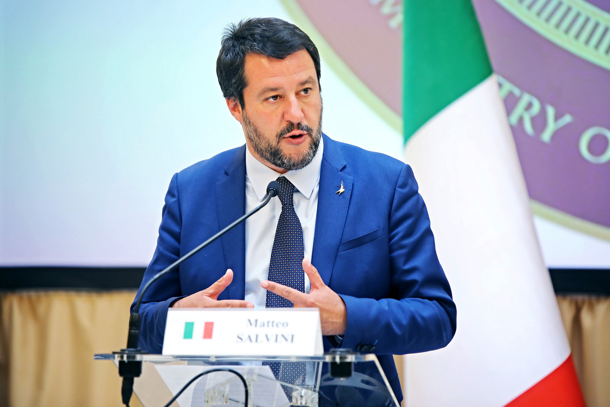 Forrás: MH/Hegedüs Róbert Matteo Salvini: Arra számítunk, hogy „az új Európa” május 27-étől védeni fogja a külső határait