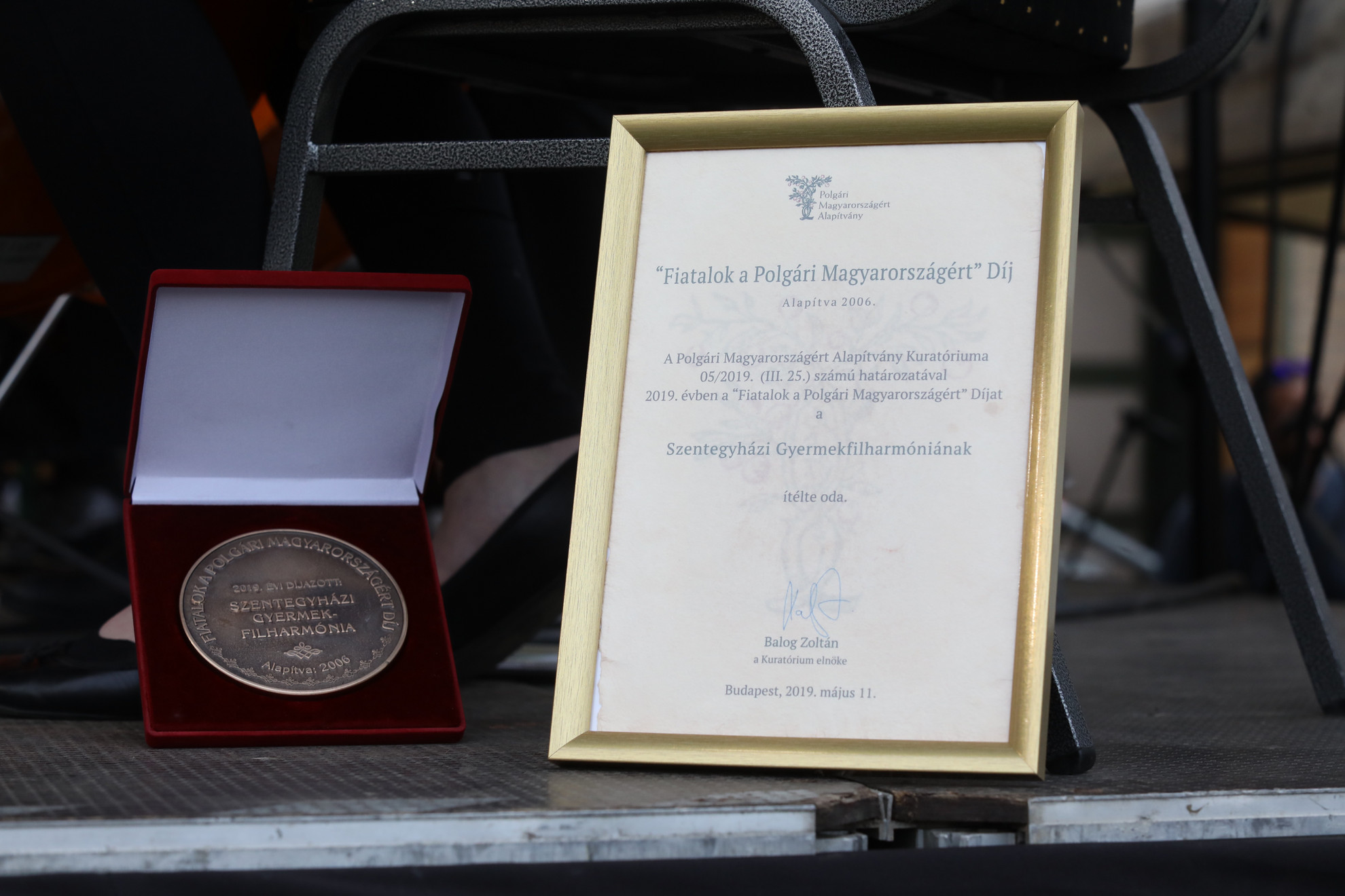 Fotó: MH/Bodnár Patrícia „A szívből jövő zene olyan lelki táplálék, amelynek hiánya lelki vérszegénységhez vezet”