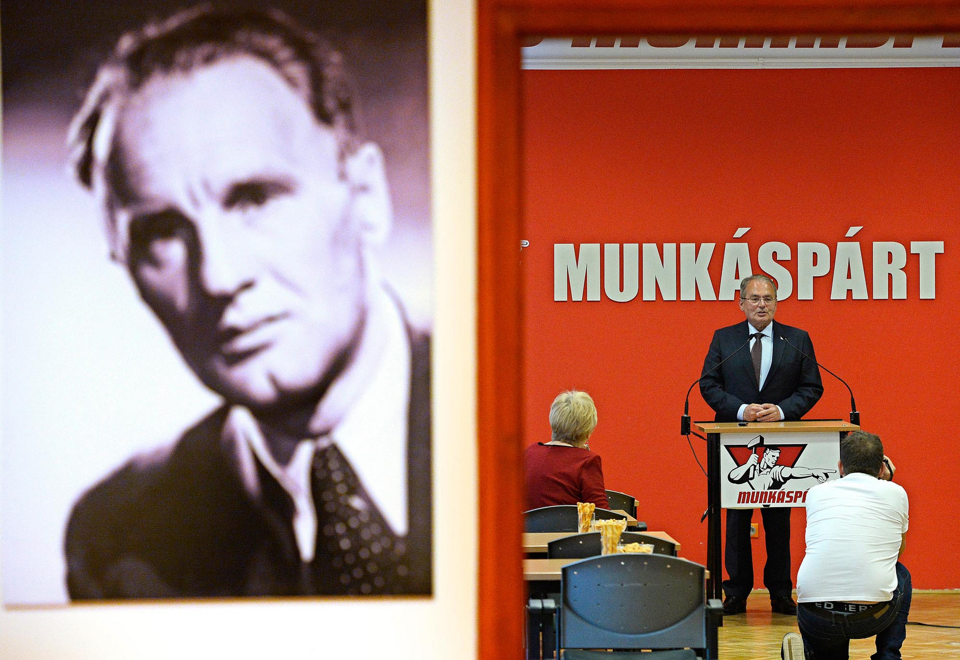 Fotó: MTI/Kovács Tamás A Munkáspárt a leadott szavazatok 0,42 százalékát, 14 385 szavazatot tudott begyűjteni