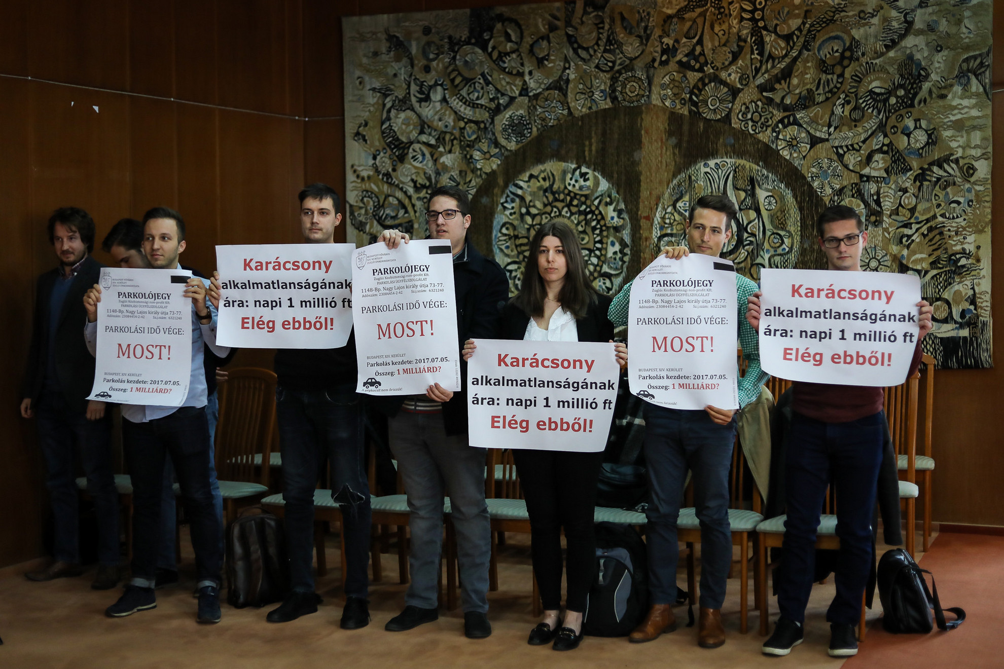 Fotó: MH/Hegedüs Róbert A parkolási szerződés felmondását szorgalmazta a Fidelitas is
