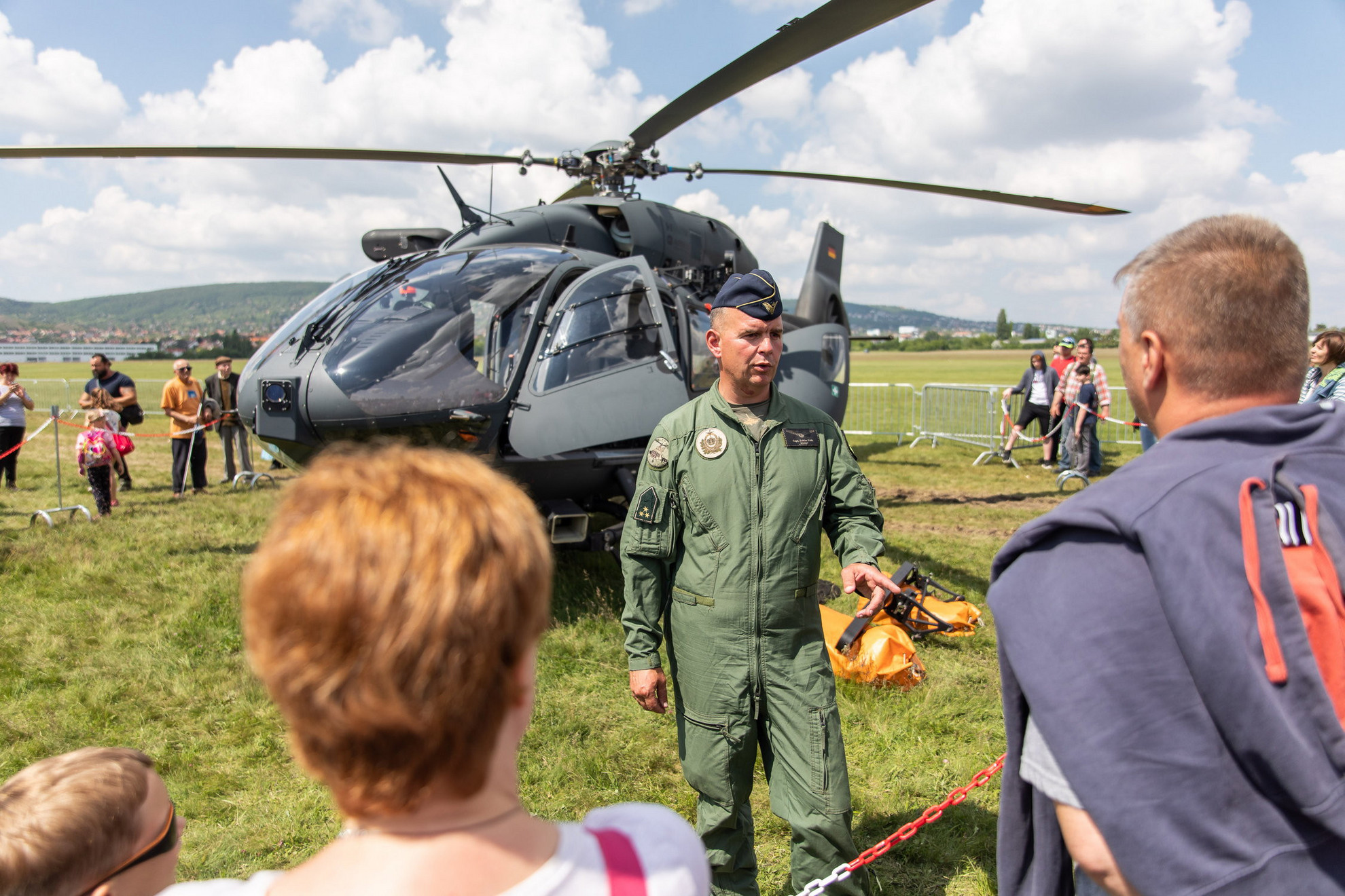 Fotó: MH/Papajcsik Péter Az Airbus Helicopters H145M sebessége akár 270 km/órát is elérheti