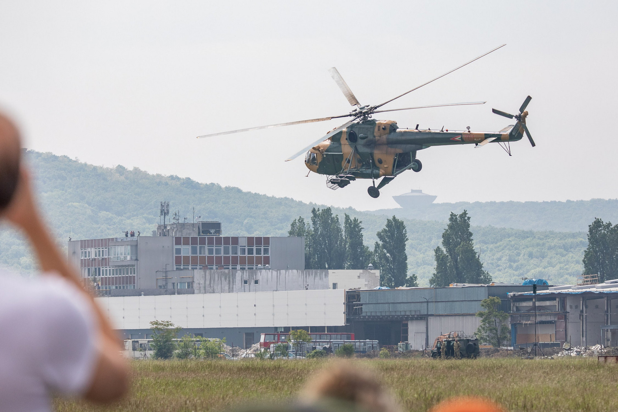 Fotó: MH/Papajcsik Péter A Mi-17-es helikoptereken egyenként 24 katona fér el