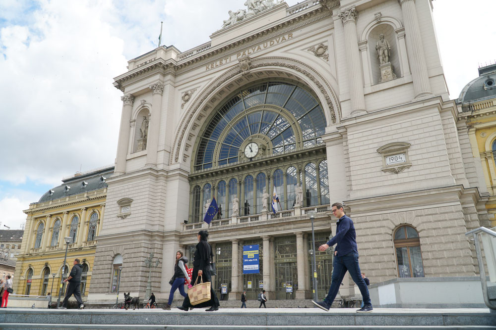 Forrás: MH/Katona László Karbantartási munkálatok a Keleti pályaudvaron