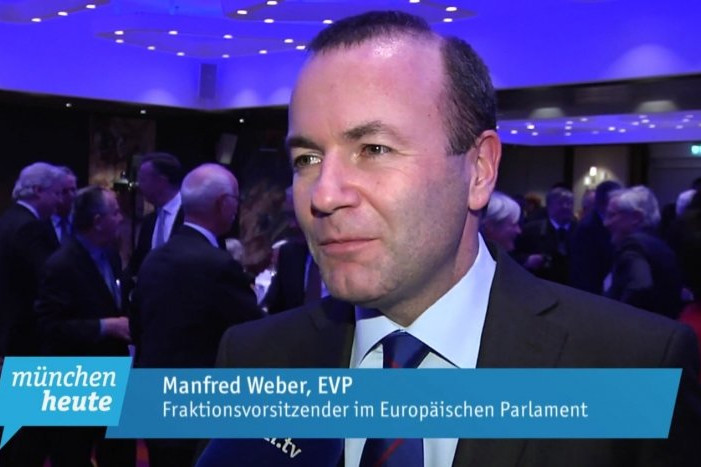 Fotó: Tűzfalcsoport Weber a 2018-as rendezvényen az EPP frakcióvezetőjeként vett részt