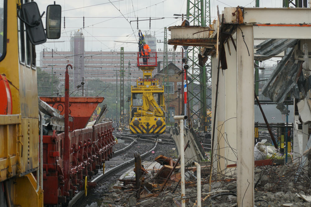 Karbantartási munkálatok a Keleti pályaudvaron