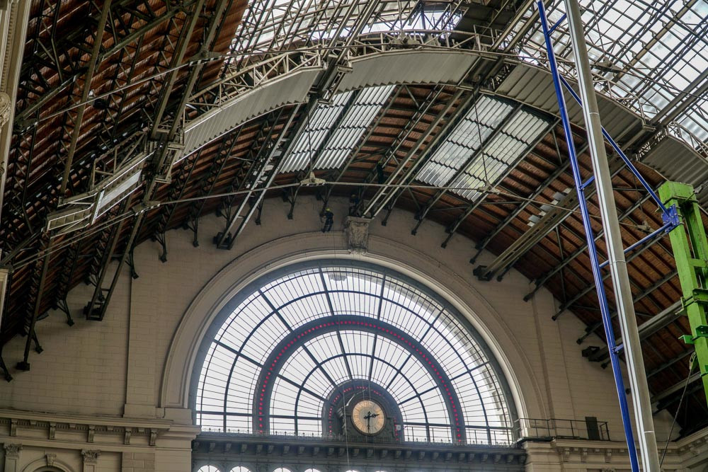 Karbantartási munkálatok a Keleti pályaudvaron