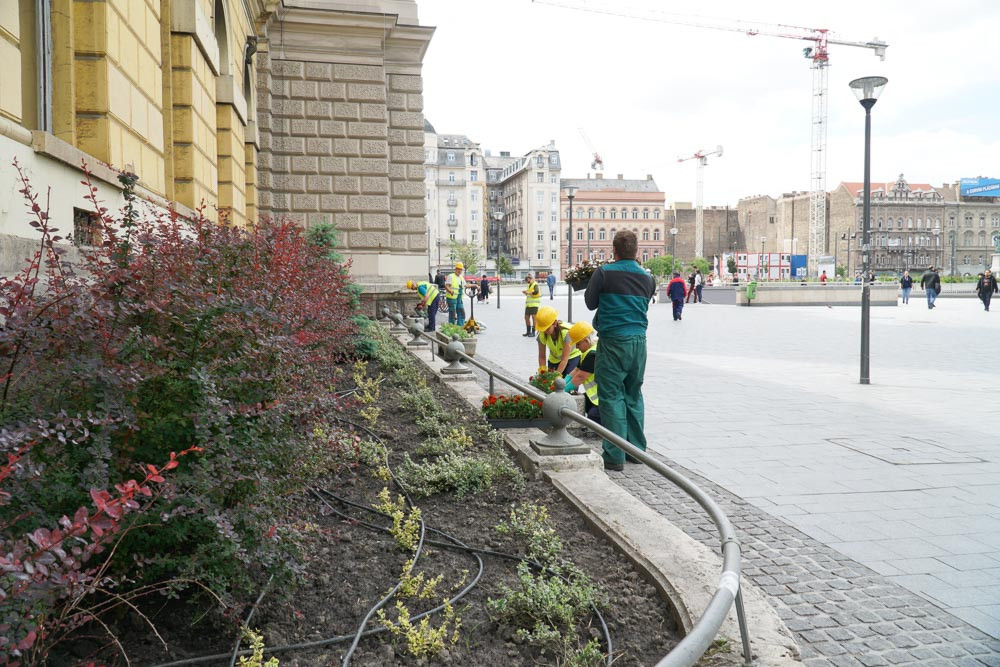 Karbantartási munkálatok a Keleti pályaudvaron