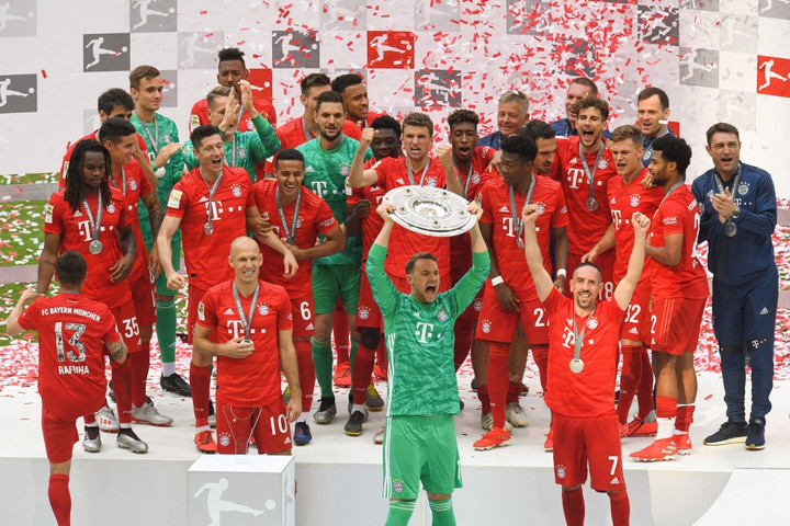 Fotó: AFP/Christof STACHE Bajnok lett a Bayern München