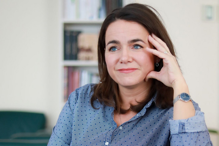 Fotó: MH/Hegedüs Róbert Novák Katalin: Továbbra is nagy az érdeklődés a családvédelmi akcióterv támogatásaira